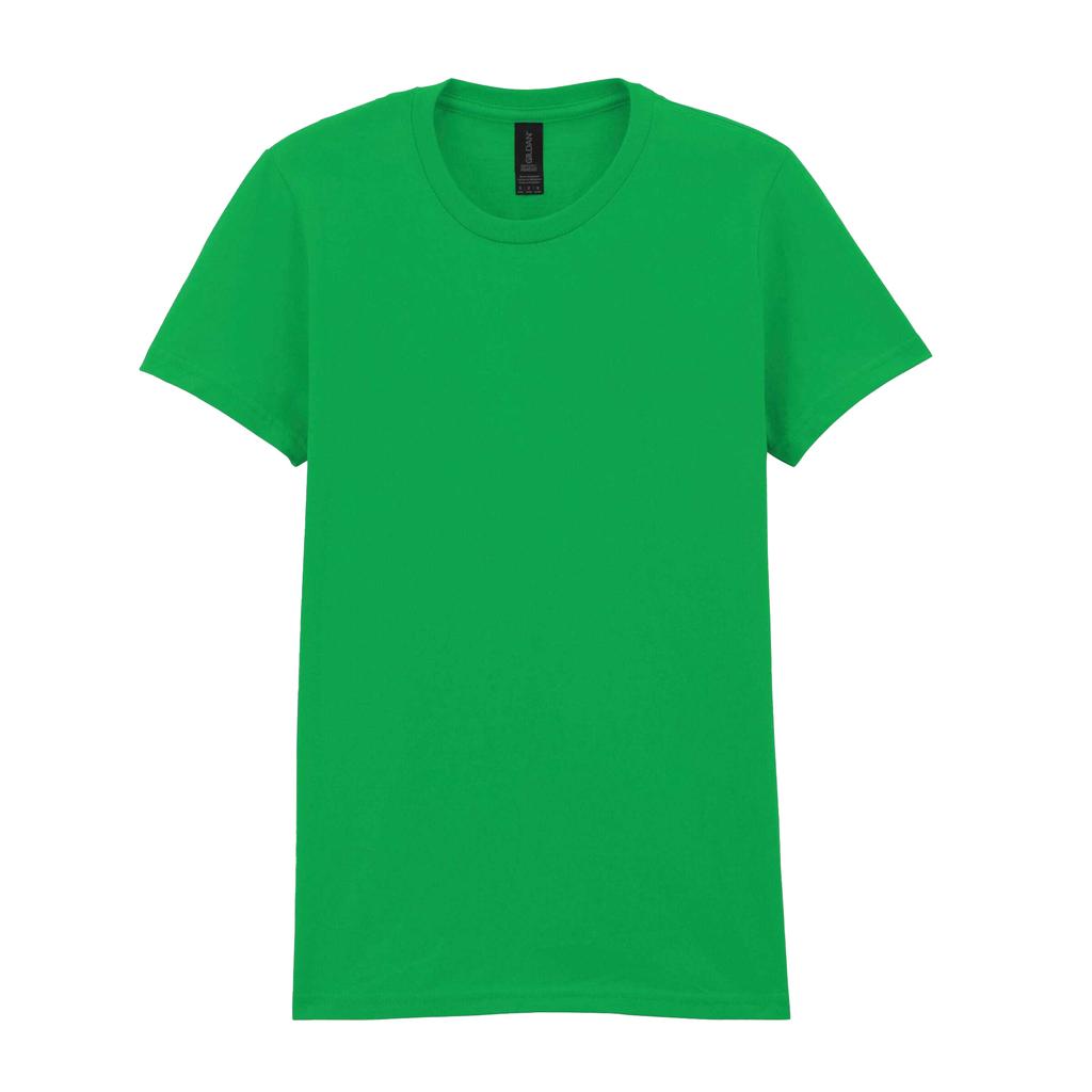 Gildan Damen Softstyle Unifarbenes Mittelschweres T-Shirt