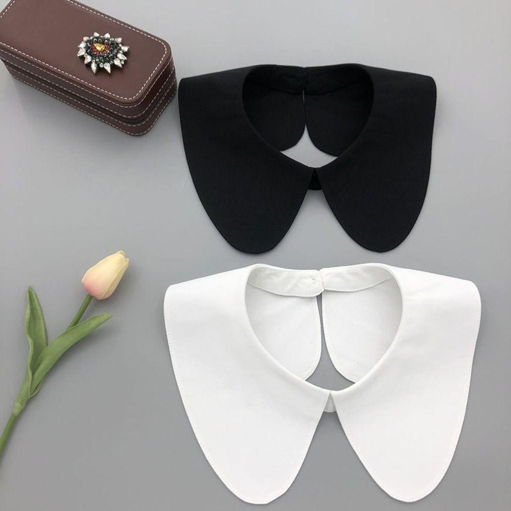 Cotton False Collar Versatile Detachable Collar Fashion Shirt Collar  for Women Girls