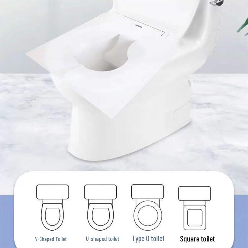 JAJALIN Disposable Flushable Toilet Seat Covers