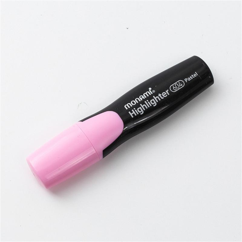 Monami Beauty Highlighter 06020 Pastel Color Szeroka końcówka Graffiti Pen Wielokolorowy zakreślacz