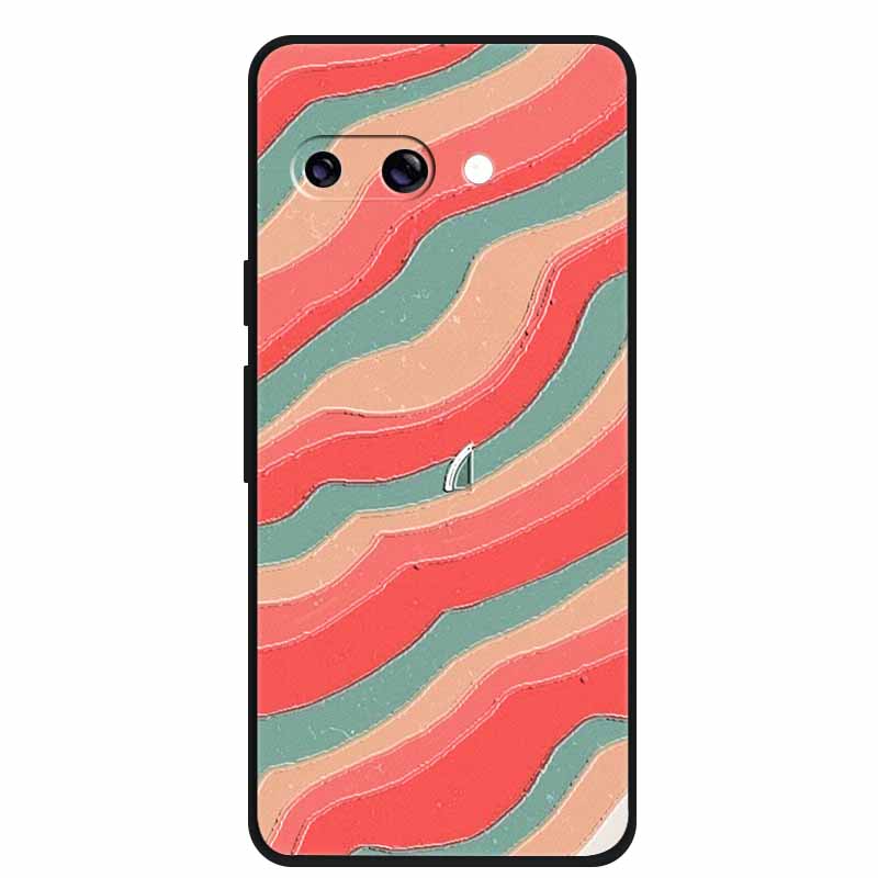 For Google Pixel 9A 5G Case 3D Relief Flower Emboss Soft Silicone various Flower Cartoon Cat Cover For Google Pixel 9a TPU Cases