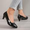 Damen Pumps Nude Flachmund Damen Schuhe Neu Büroarbeit Hochzeitsparty Schuhe Damen Niedrigabsatzschuhe Sommerabsätze Woeman