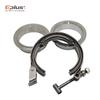 Universal Car 304 Stainless Steel Quick Release V Band Clamp Turbo Exhaust Pipe Vband Clamp Male Female Flange V Clamp Kit