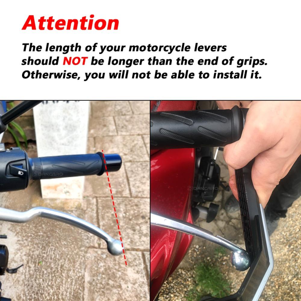 Windproof Handlebar Protectors 7 Colors Brake Lever Guard  For Motorcycle Scooter Mountain E-Bike