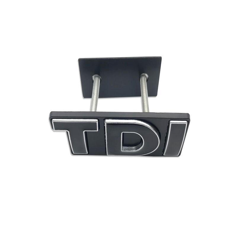 Auto Styling Zubehör 3D TDI Front Motorhauben Grill Abzeichen Emblem Aufkleber
