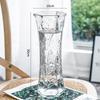 Modern Hexagonal Glass Flower Vase