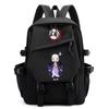 Anime Demon Slayer Ryggsekk Back To Schoolbag for Boy Girl Bookbag for Kid Gaver Menn Dame Reisebag Stor kapasitet ryggsekk