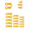 15Pcs Chicken Hobble Braces, Baby Chick Leg Hobbles, Poultry Bands for Canaries Exhibition