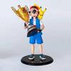 Ketchum Actionfigur Ash Modell Spielzeug Cartoon Schreibtischdekoration Geschenk