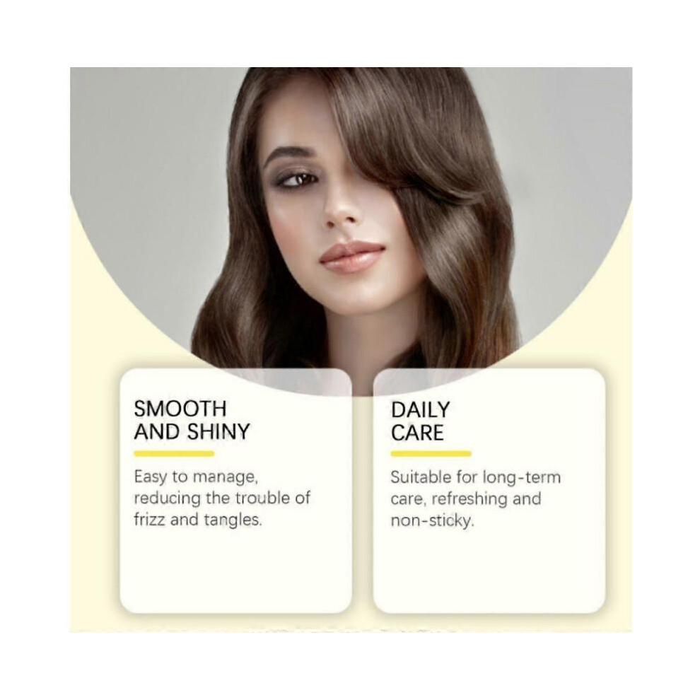 Hoegoa odżywczy olejek eteryczny do pielęgnacji włosów, miękkie i lśniące włosy, mocne i nawilżone włosy, delikatna esencja pielęgnacyjna