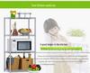 Solno Multi-Layer Iron Storage Rack for Kitchen & Bathroom