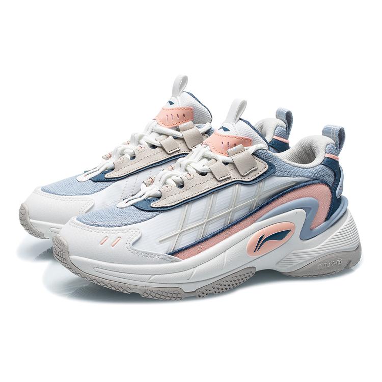 Li Ning Nebula OG Textile, Synthetic Leather Cushioning Slip Resistant Abrasion Resistant Lightweight Low top AGCR014-5
