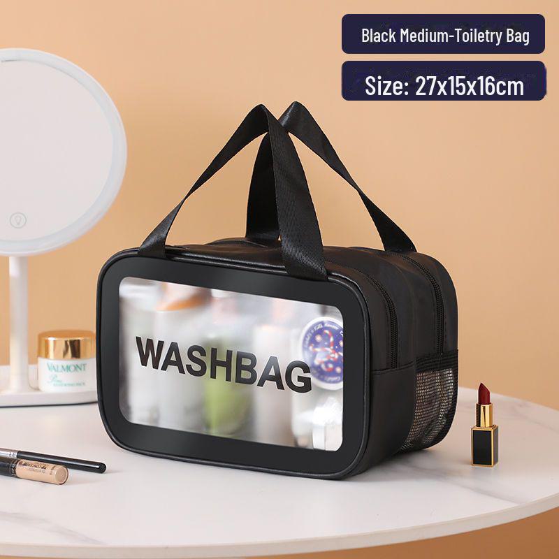 2024 Women's Waterproof Travel Toiletry Bag - Portable and Versatile for Cosmetics and Bath Essentials