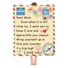 Birthday Gift From Daughter and Son To Mom Portable Soft Flannel Blanket for Sofa Bedroom Living Room