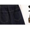 DIMANAF 2025 New Plus Size Women Shorts Pants Summer Loose Jeans Short Basic High Waist Solid Pants Elastic Waist