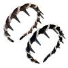 Elegant Faux Pearl Headband Vintage Fluffy Hair Hoops Fashion Hair Accessories for Parties And Weddings