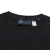 FILA Blue Simple Solid Color Comfortable Versatile Classic Casual Round Neck Short Sleeve T-Shirt Men Tops Black F11M622118FBK