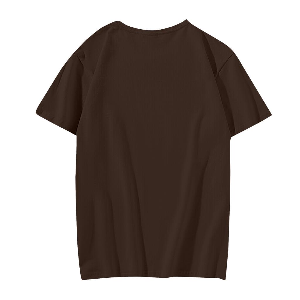 Boys Girls Round Neck Casual Printed Short-sleeved T-shirt Top