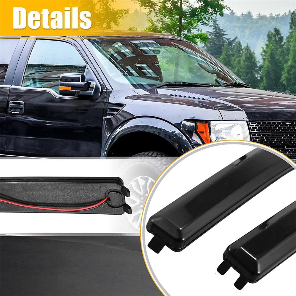 1 Pair Amber Sequential LED Side Mirror Turn Signal Light For Ford F-150 2009-14