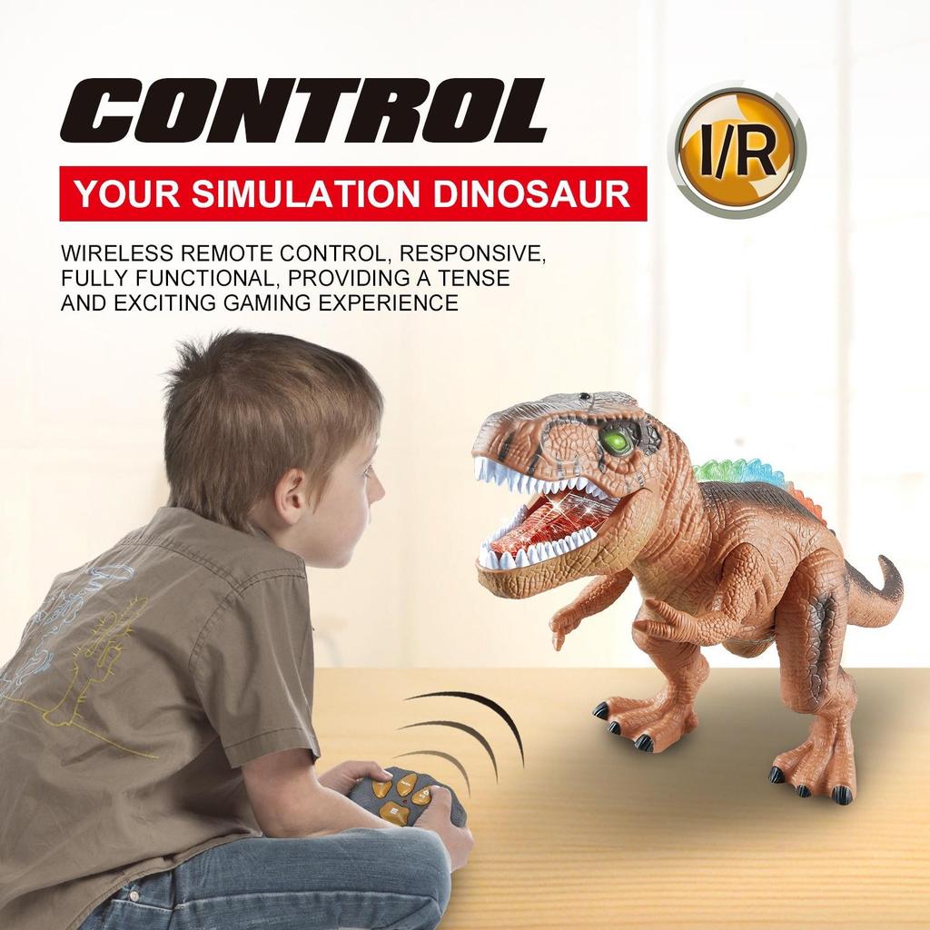 Remote Control Dinosaur Simulation Sound Electric Tyrannosaurus Rex Children's Toys