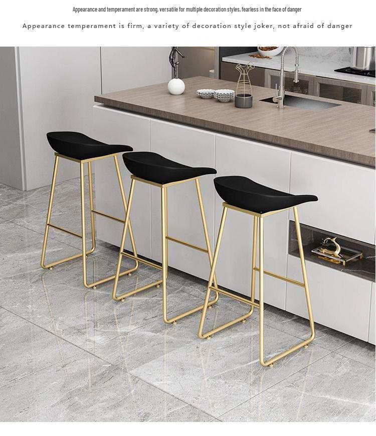 Nordic Modern Bar Stool for Extended Sitting