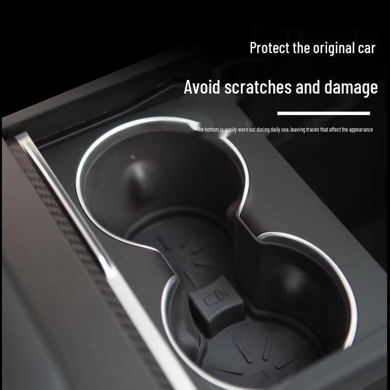 Non-Slip Waterproof Cup Holder for Tesla Model 3/S/X Interior