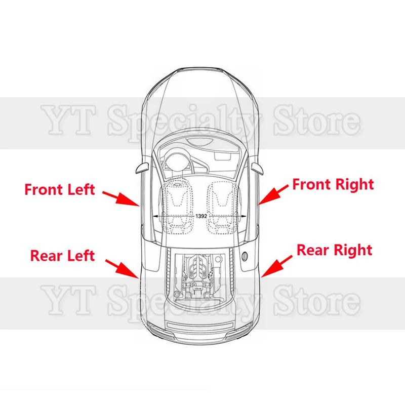 Kamshing Car Door Speaker Horn For Benz Vito Viano W447 V260 2016-2024 Car Door Loudspeaker
