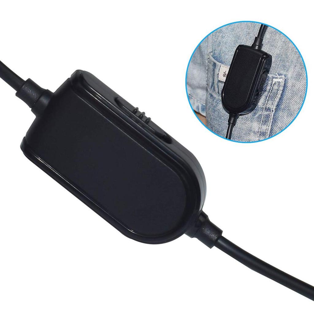 Replacement Audio AUX Cable with Mute Volume Control for A10 A40 Gaming Headset 3.5mm In-line