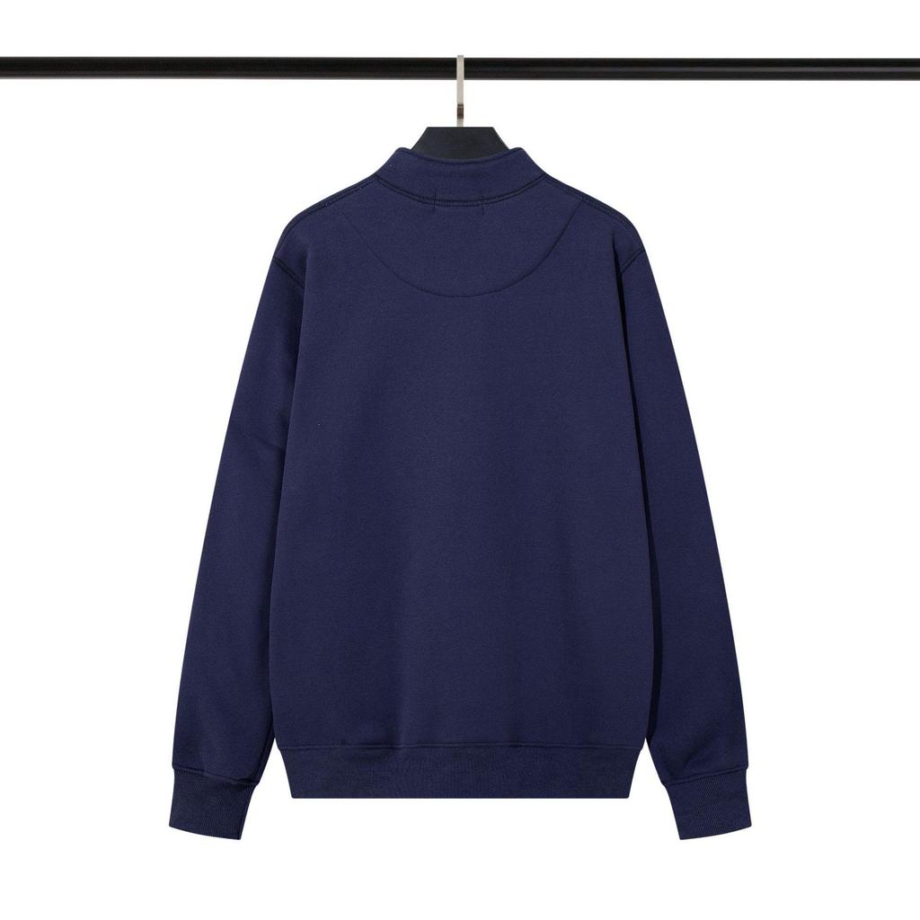 Silná fleecová mikina s kapucí na zip Cross Classic Stone se stojáčkem