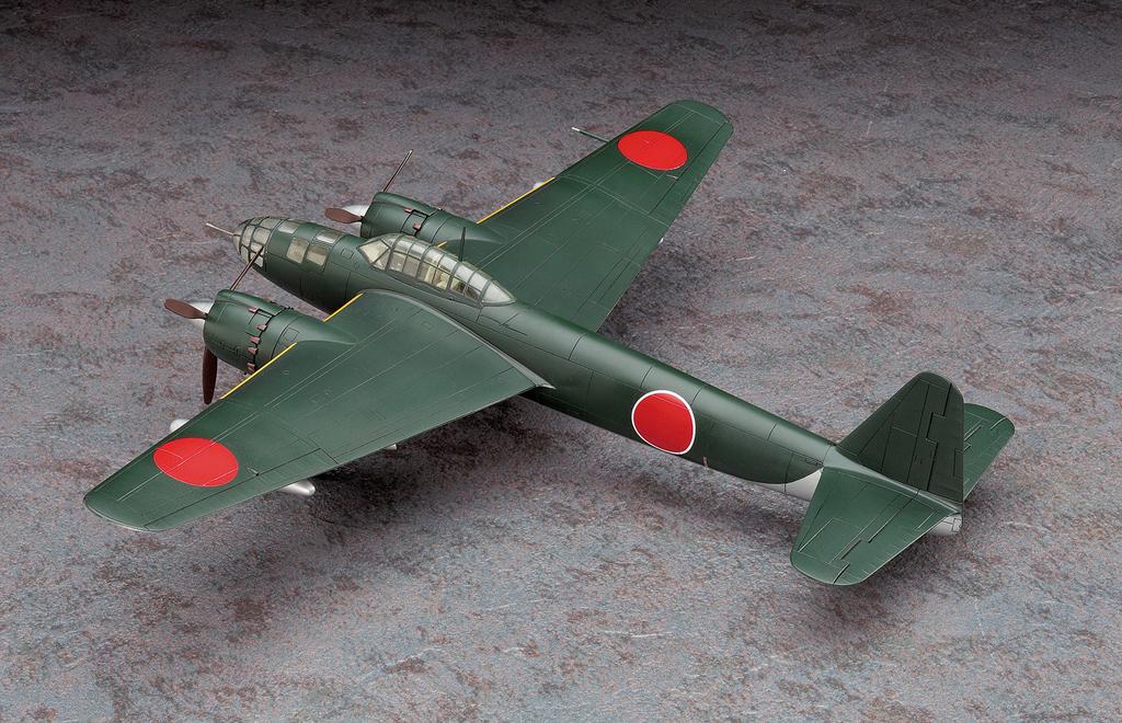 Hasegawa Creator Works Brave Air Technical Arsenal P1Y1 Landbomber Ginga Typ Maßstab Kunststoff 64716 Serie Donner, 11, 1/72 Modell,