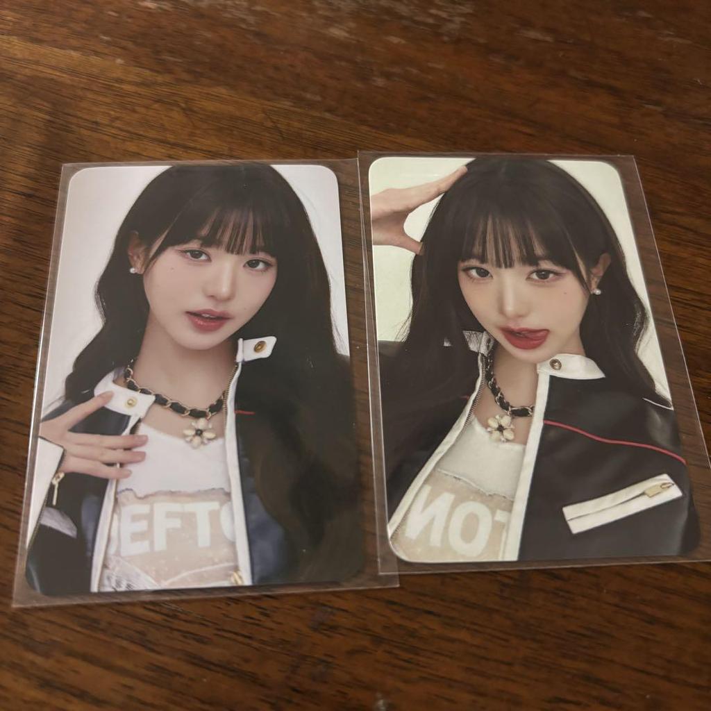 [USED] IVE Solo Jacket Bonus Trading Card Wonyoung