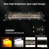 8.5 Inch Slim LED Light Bar For Truck Tractor, Small LED Pods Off Road Driving Auxiliary Fog Lights 60W 6000lm, Waterproof