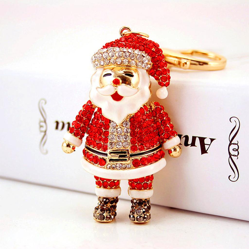 1pc Santa Claus Key Chain Holiday Souvenir Gifts Wholesale