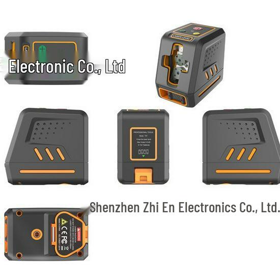 360° Green Beam Laser Rotary Level - High Precision Dual Line Outdoor Tool
