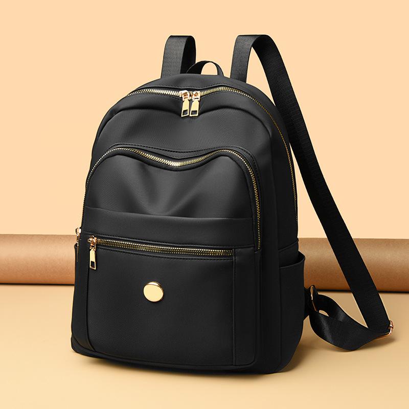 New simple backpack women's multi-layer travel bag versatile backpack lightweight fashion mother bag schoolbag