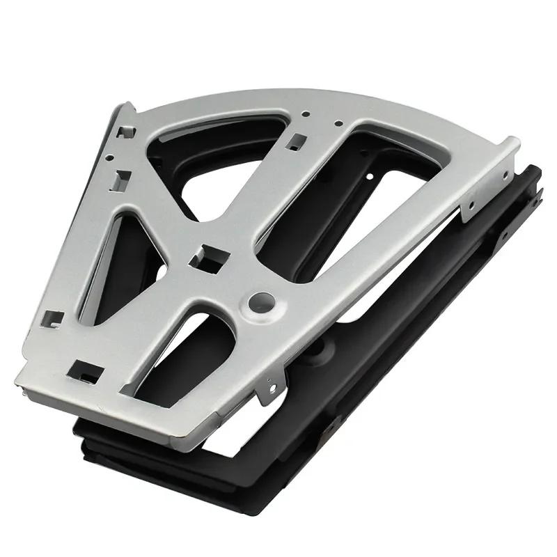 2 Stück Schuhschubladenschrank Scharnier Schrank Scharnier Regal Metallzubehör Edelstahl Faltbares Regalbeschlag 3 Lagen