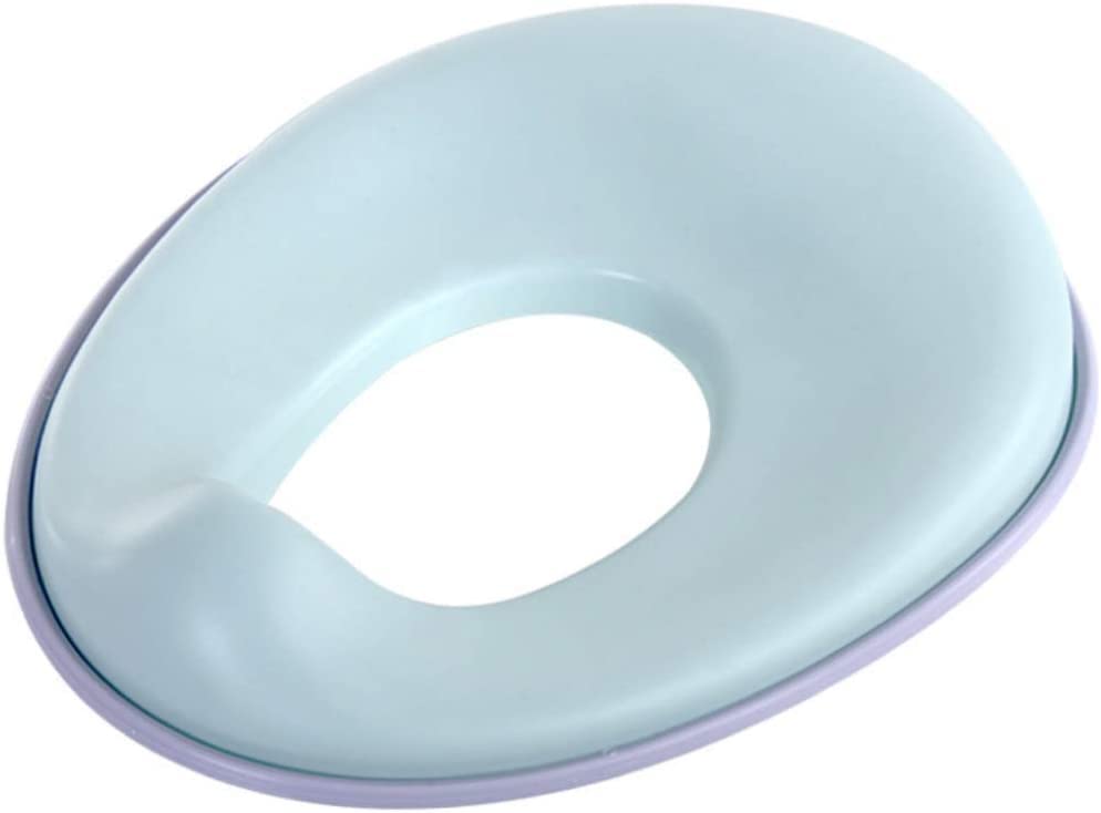 

Вспомогательное сиденье для унитаза, тренировочный горшок для мальчиков и девочек с настенным крючком, синий (АФРОМАРКЕТ) Детский