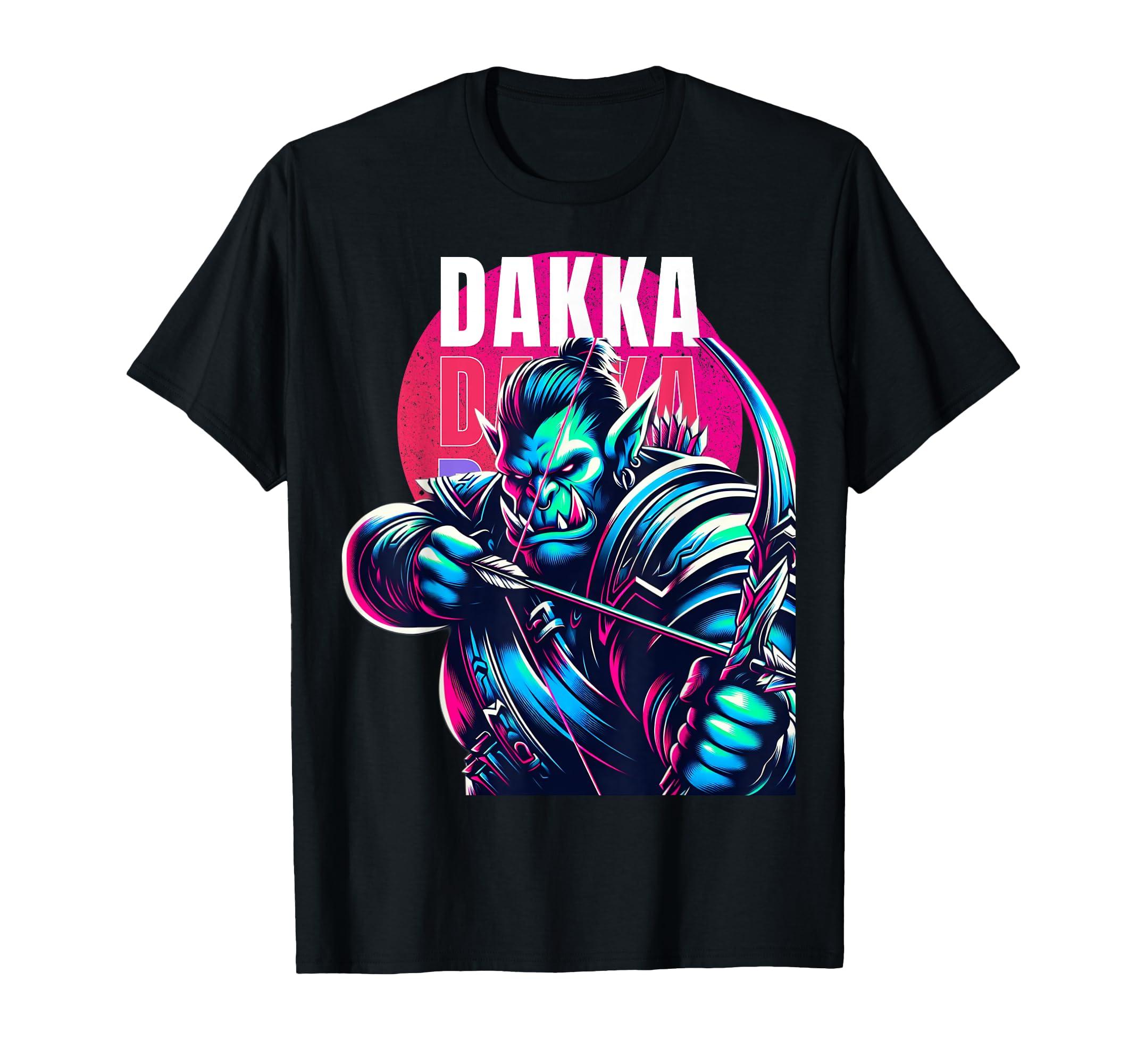 

Archer Ogre Dacca Orc Warrior Japanese T-Shirt чорний