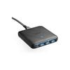 Anker PowerPort Atom III Slim (Чотири порти) - 4-портовий зарядний пристрій USB-C потужністю 65 Вт, оснащений PowerIQ3.0, GaN, сумісним з PD (Азот галію) Сумісний з