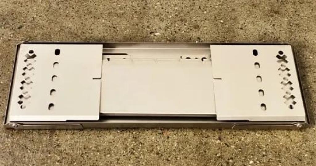 Compact Bonfire Grill All Titanium Wara's Mr.B-VI-DUO SHO-026-00