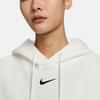 Nike Solid Color Pocket Hoodie Women Tops White DQ5859-133