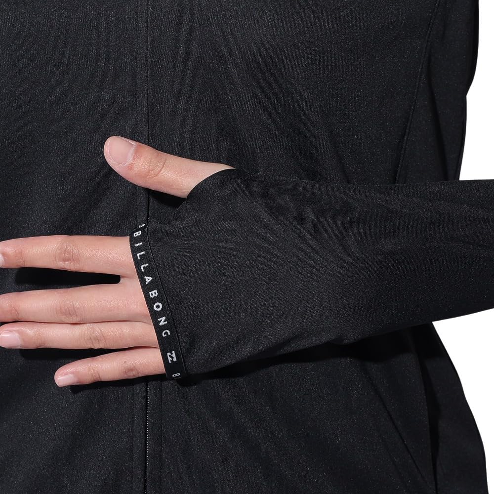 Stand-up collar zip-up rash guard