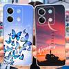 För Xiaomi Redmi Note 13 Pro Plus-skal Lyxigt målat fodral Klar silikontelefonskal för Redmi Note 13 Pro Note13 5G Mjukt skal