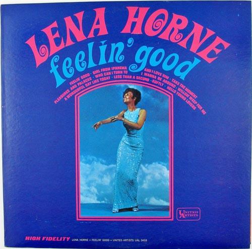 

LP Record LENA HORNE Feelin Good UAL3433 United Artists 1968 US Jazz Used