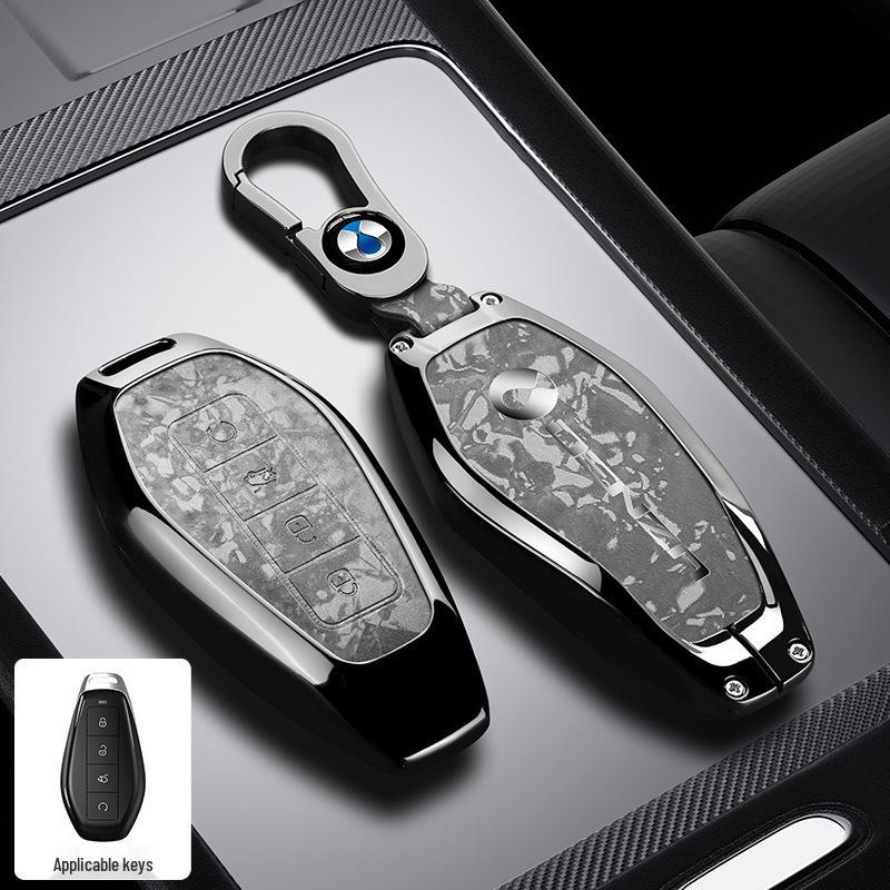 Denza D9 Key Case N7max: Metal N8/N8L Anti-drop Shell - Light Luxury, Simple Style.