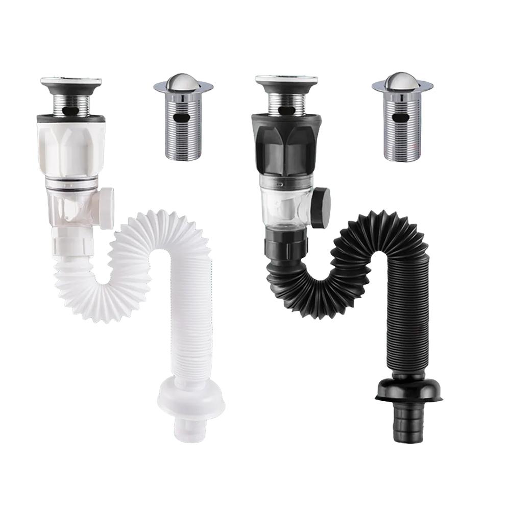 Deodorant Deodorant Drain Pipe Straight Wall Drain Washbasin Deodorant Drain Hose Straight Wall Drain Drain Connector