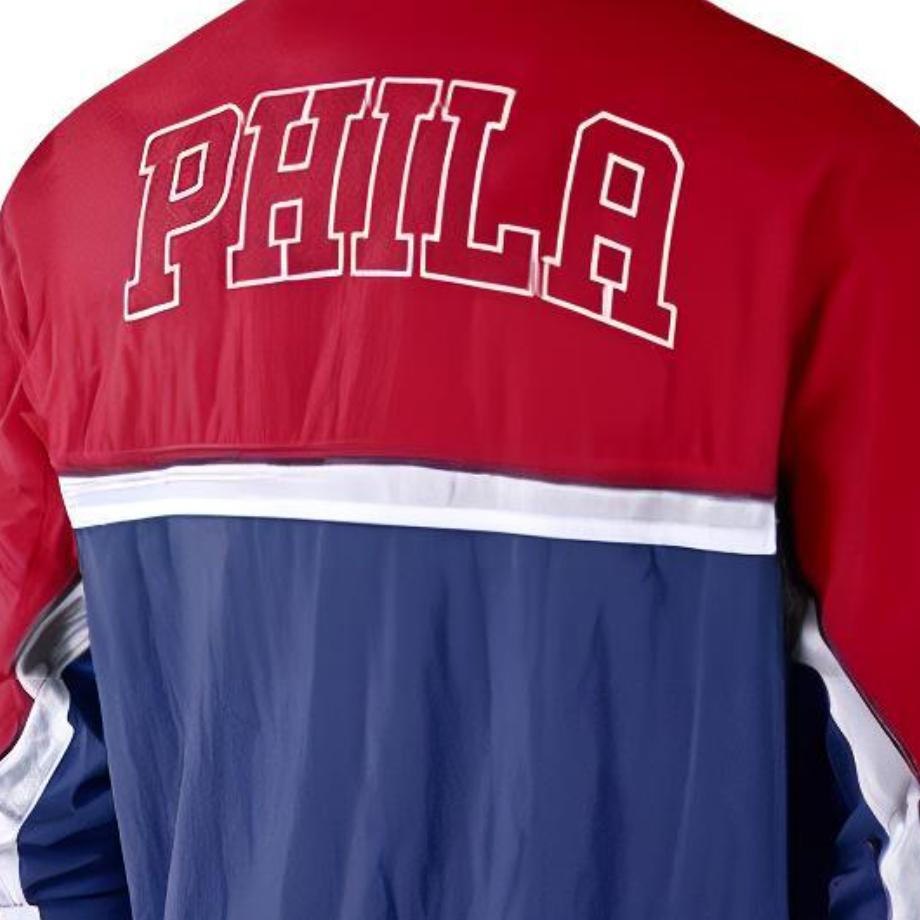 Nike Philadelphia 76ers Sports Varsity Jacket With Loose Logo Men Outerwear Multicolor CJ7153-495