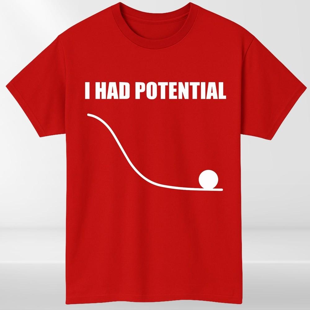 Dr Graces I Had Potential Unisexs Tshirt Project Hail Mary Jazz Hands Unisex Tee S