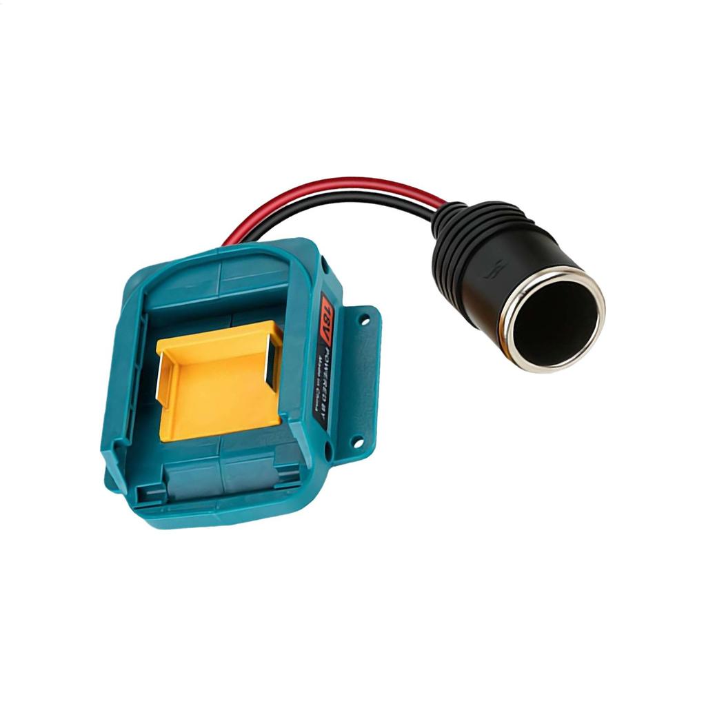 18V-20V Power Tools Battery Car Charger Female Connector  Stable Charging Plug Socket Female Car Socket Adapter Universal