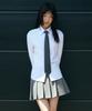 MUSINSA STANDARD WOMAN Wrinkle-Free Shirt [White]